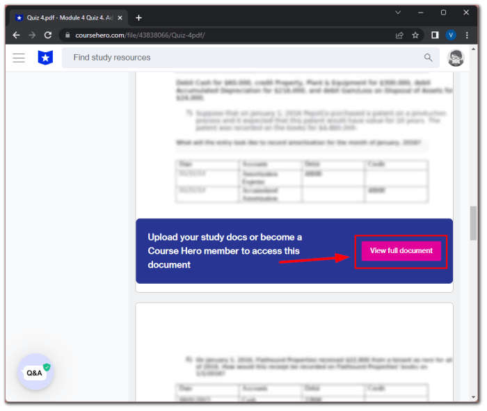 How to Unblur Course Hero How to unblur course hero
