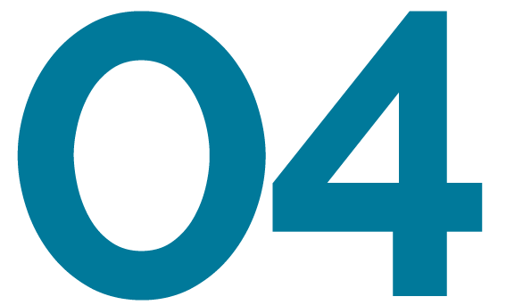 Large, bold lettering that reads 04