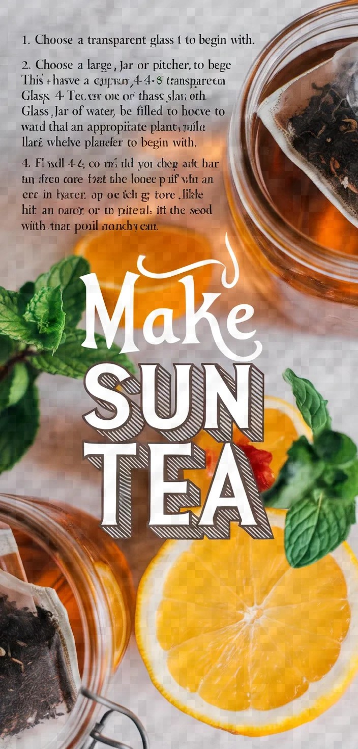Photo of How To Make Sun Tea Recipe