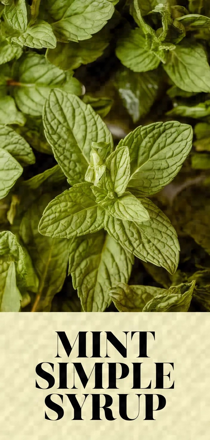 Photo of Mint Simple Syrup Recipe