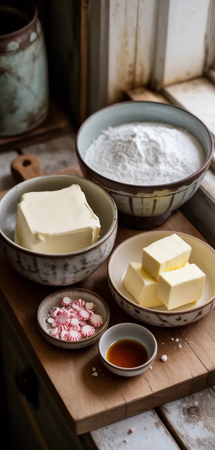 Ingredients photo for Easy Buttermints Recipe