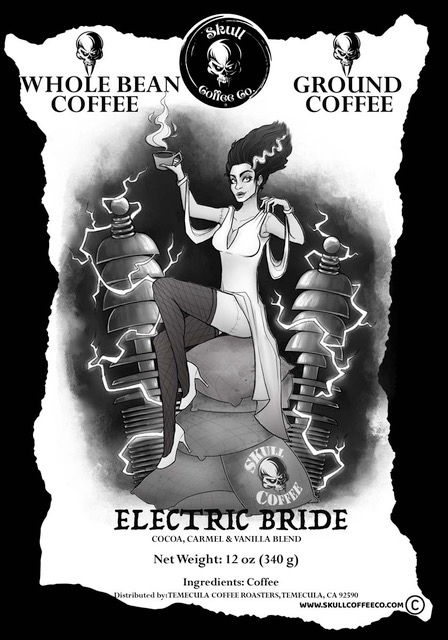 Electric Bride - Skull Coffee Single Bag