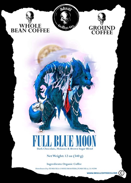 Full Blue Moon - Skull Coffee Single Bag