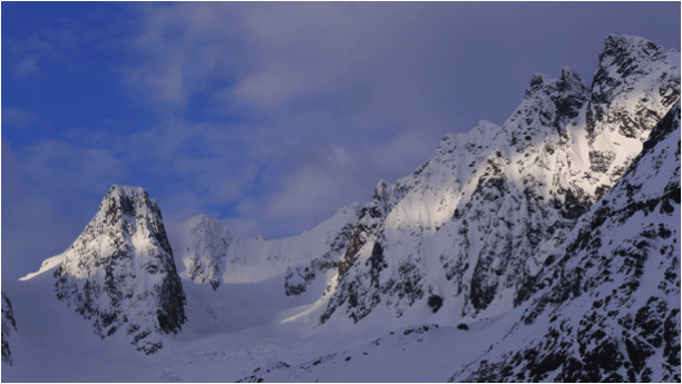 Insane mountains around camp