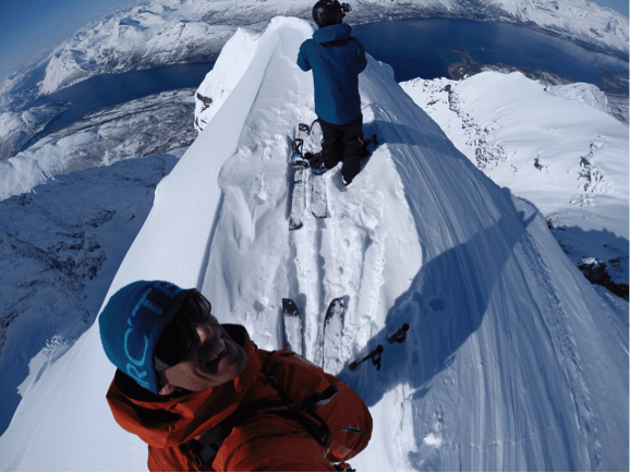 Only a few feet wide
