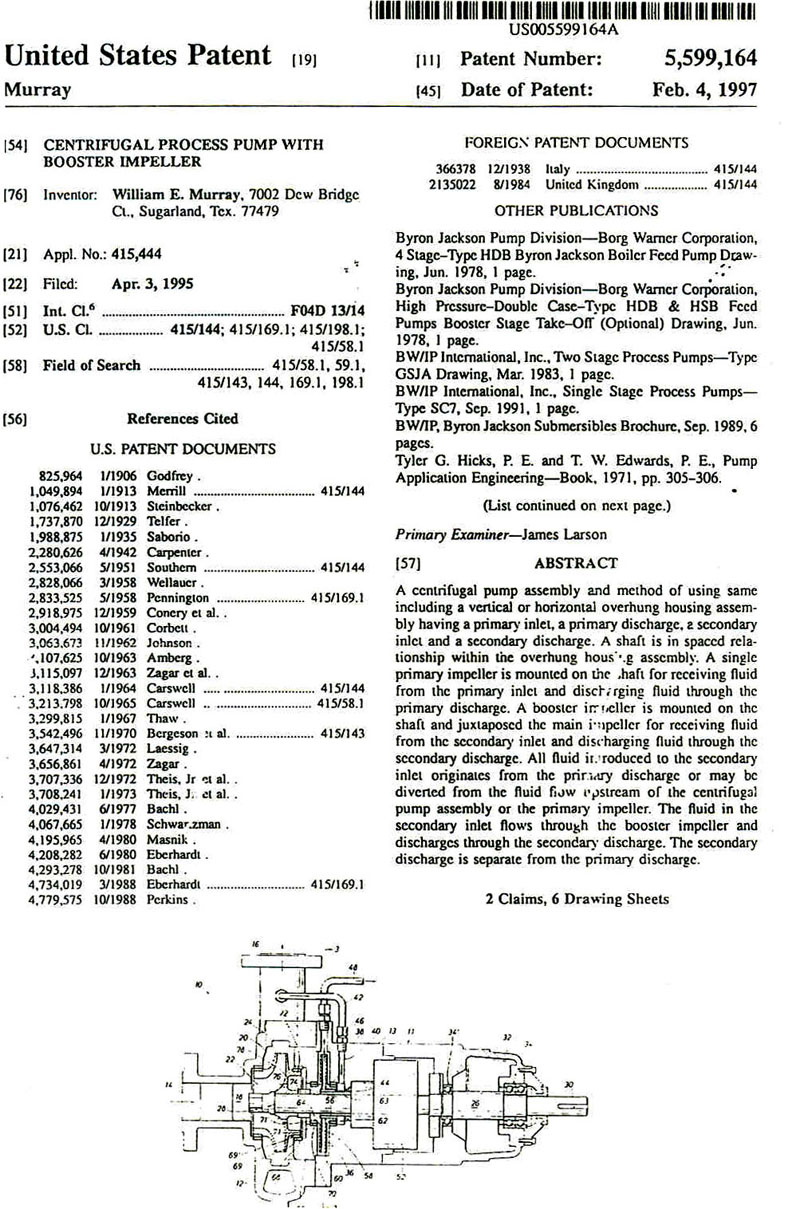 Split Flow Pumps Patent Documents - Professional Gradient Photo - Ultra HD