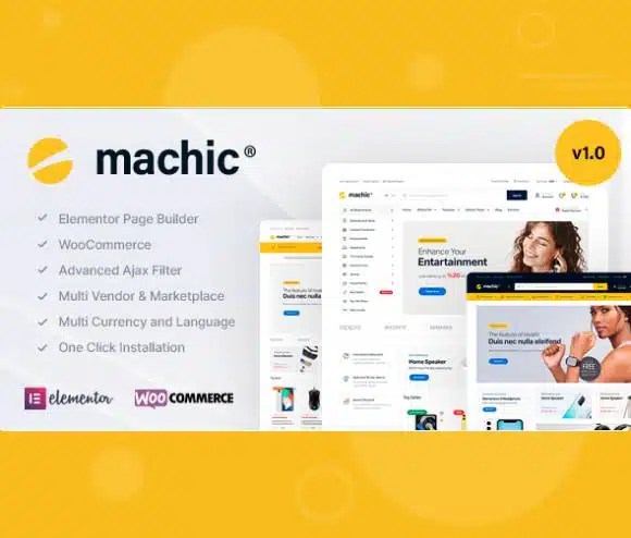 Machic - Electronics Store WooCommerce Theme