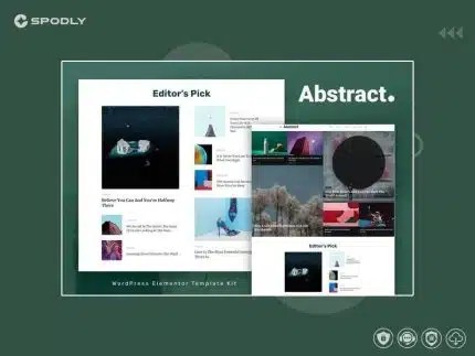 Abstract - Blog & Magazine Elementor Template Kit