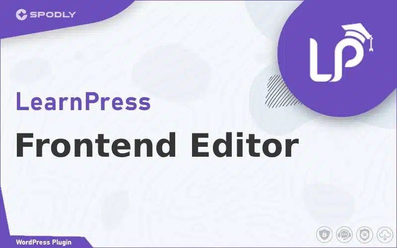 LearnPress - Frontend Editor LearnPress - Frontend Editor