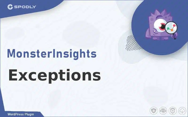 MonsterInsights - Exceptions MonsterInsights - Exceptions