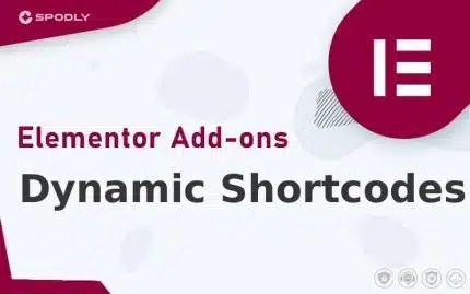 Wordpress Plugin Elementor Add-ons Dynamic Shortcodes