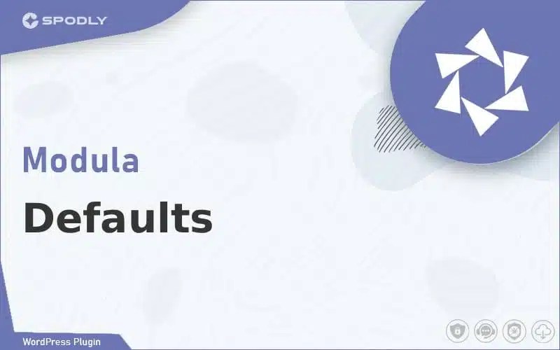 Wordpress Plugin Modula - Defaults Wordpress Plugin Modula - Defaults