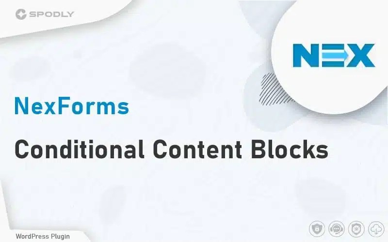 Wordpress Plugin NEX-Forms - Conditional Content Blocks Wordpress Plugin NEX-Forms - Conditional Content Blocks