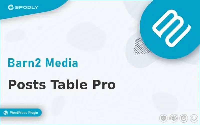 Wordpress Plugin Barn2 - Posts Table Pro Wordpress Plugin Barn2 - Posts Table Pro
