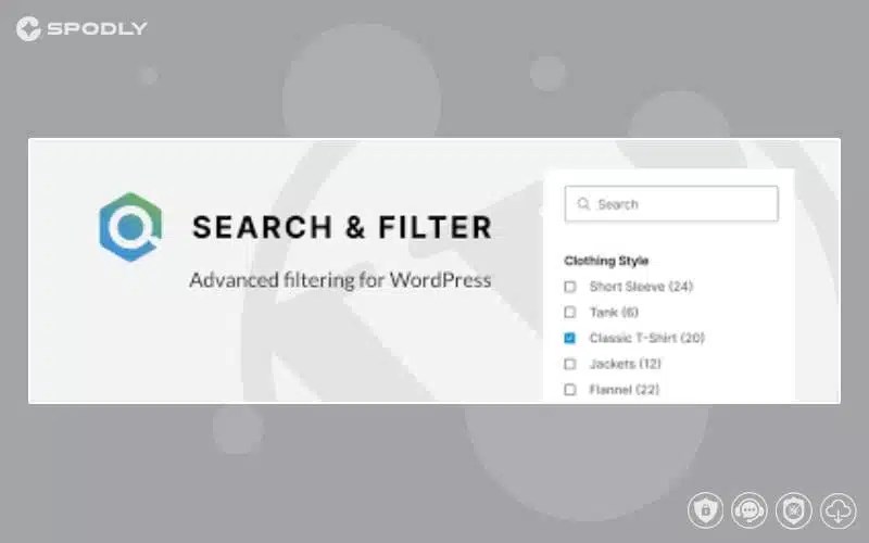 Wordpress plugin Search & Filter Pro Wordpress plugin Search & Filter Pro