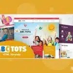 HTML Template ABC Tots - Responsive HTML5 Template