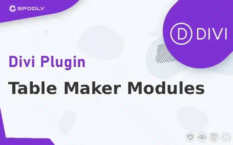 Wordpress Plugin Divi Table Maker Modules Divi Table Maker Modules