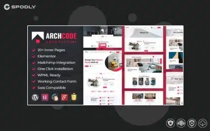 Archcode - Architect Design WordPress Theme