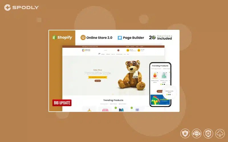Creative Toy Store Shopify Theme Creative Toy Store Shopify Theme