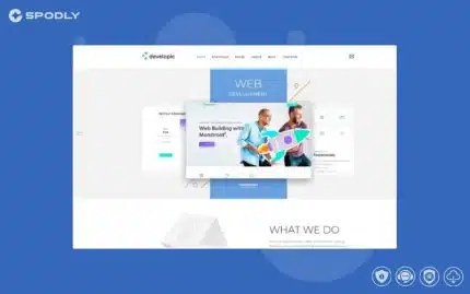 Developic - Web Development Studio Clean Joomla Template