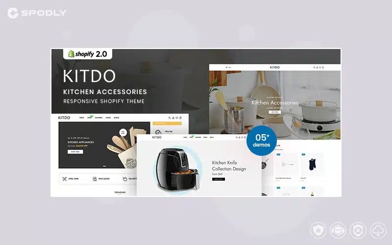 Kitdo - Kitchen Accessories Responsive Shopify Theme Kitdo - Kitchen Accessories Shopify 2.0 Theme