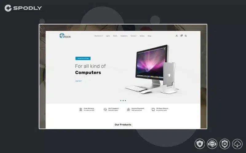 eTech Electronics Store OpenCart Template eTech Electronics Store OpenCart Template