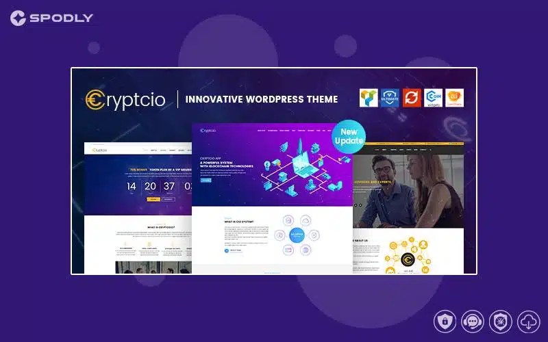 Cryptcio - Innovative WordPress Theme Cryptcio - Innovative WordPress Theme