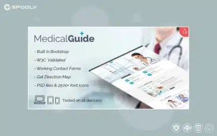 MedicalGuide - Responsive HTML Template