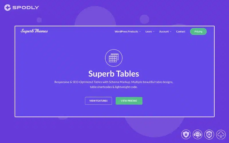 SuperbThemes - Superb Tables (plugin) SuperbThemes - Superb Tables (plugin)