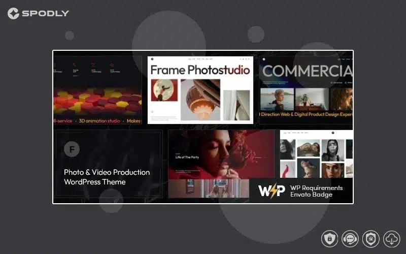 Wordpress Theme Frame - Photo & Video Production WordPress Theme + AI Wordpress Theme Frame - Photo & Video Production WordPress Theme + AI