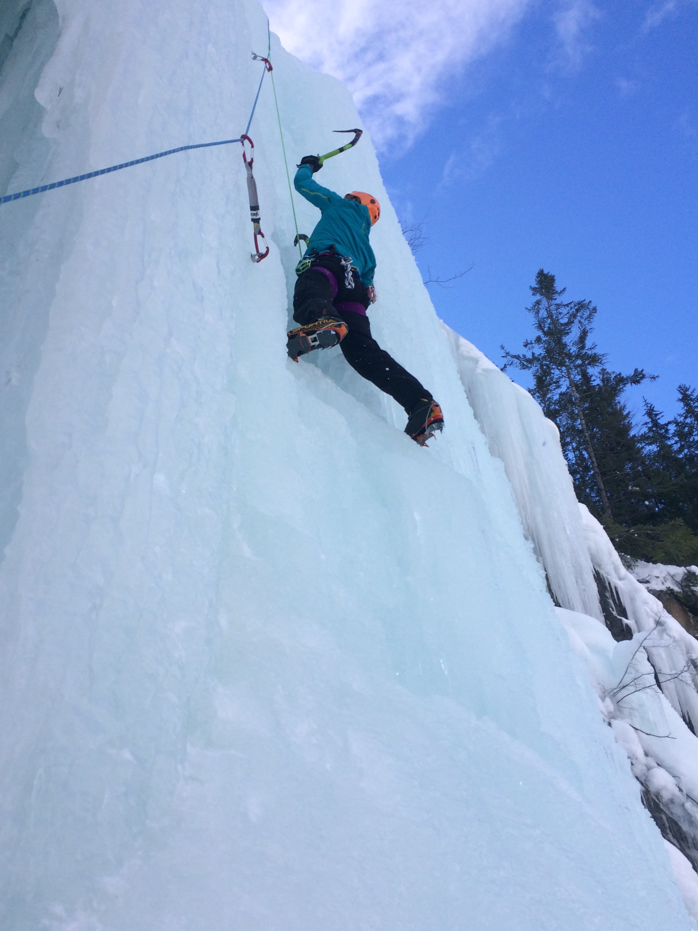 Jill following P3. Photo: Nick Sweeney