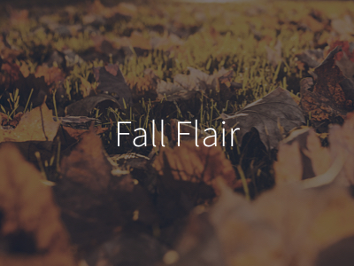 Fall Flair