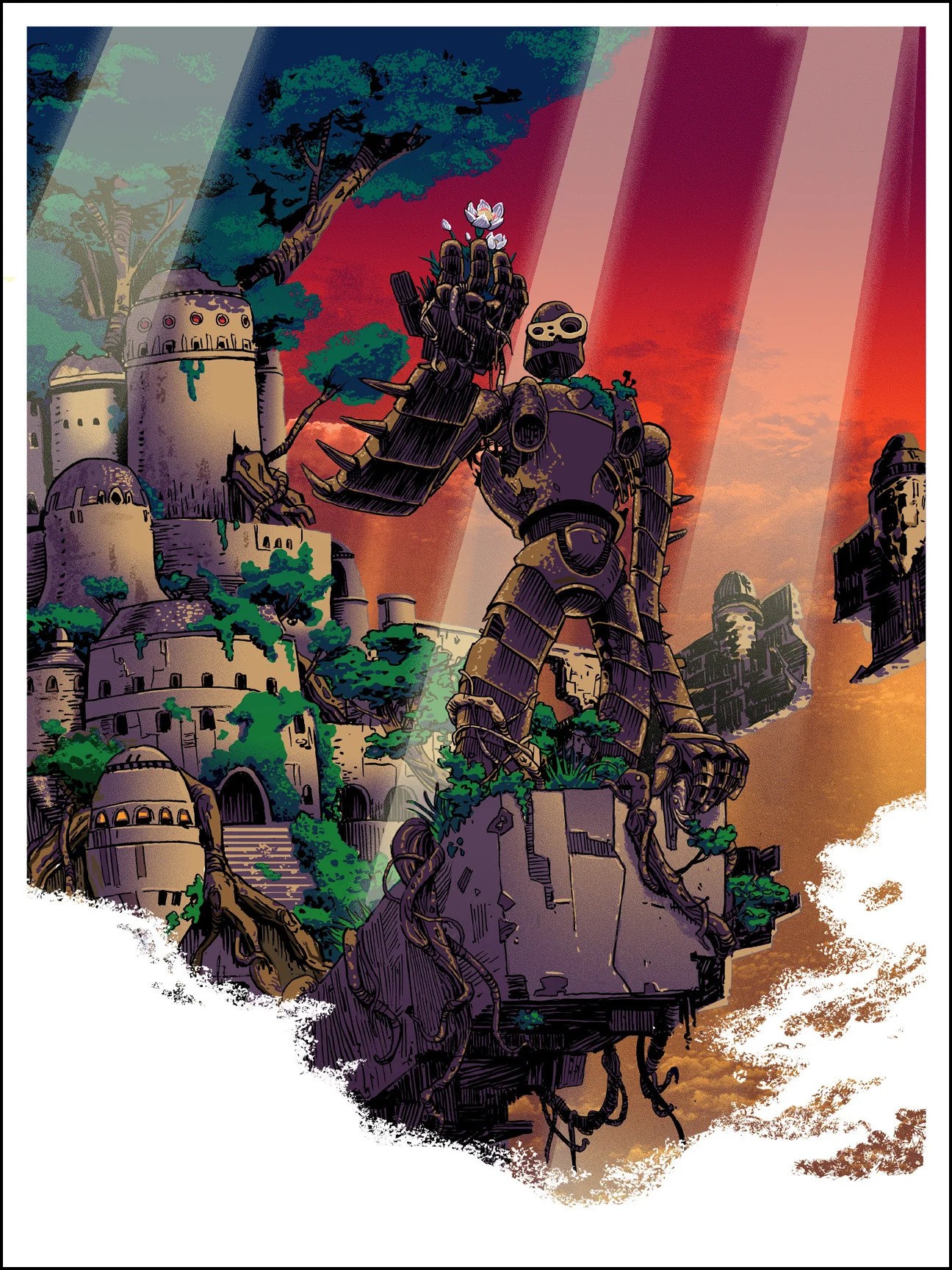 Tim Doyle Spoke Art - Download Stunning Gradient Wallpaper | High Resolution