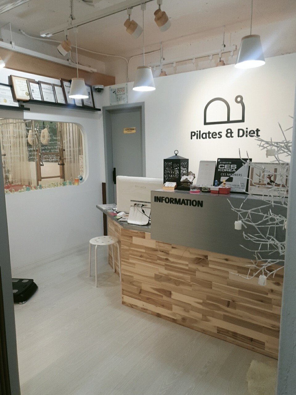 필라테스 내부 사진