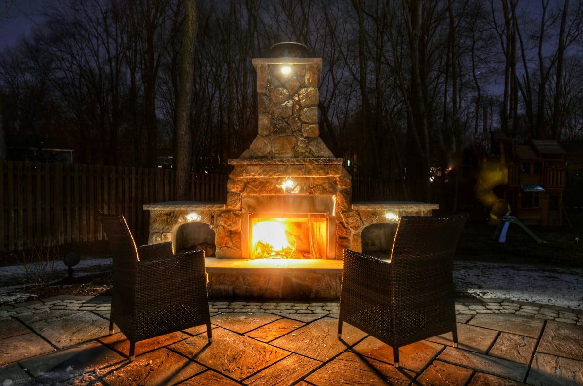 23 Cozy Outdoor Fireplace Ideas For The Most Inviting Backyard Better Homes Gardens