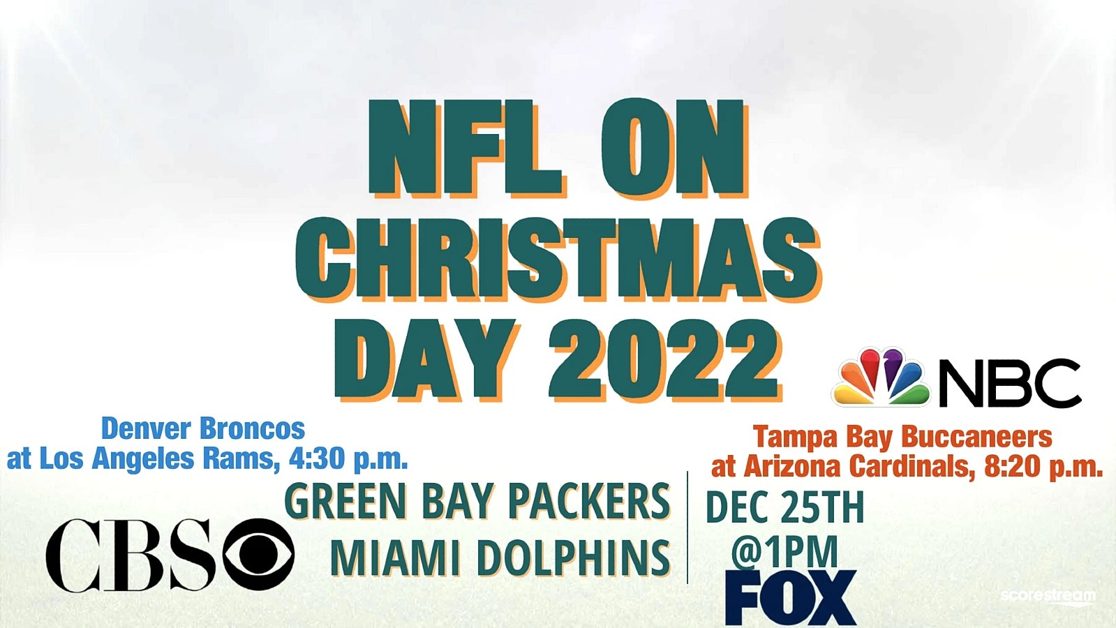 Where To Watch The Christmas Day NFL Schedule 2022 Today Christmas Day NFL Schedule 2022.webp