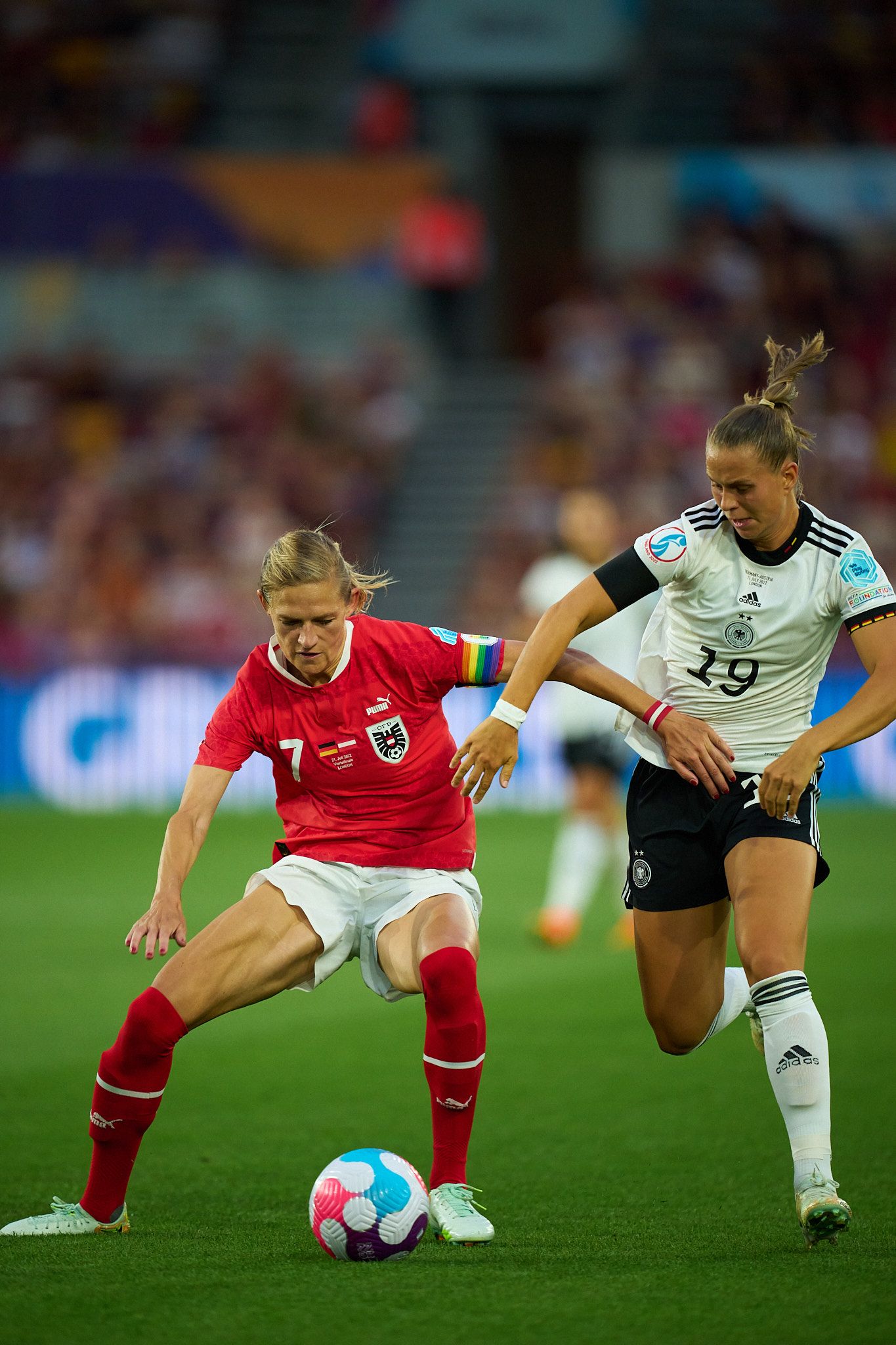Austria vs Germany. UEFA Women's Euro 2022.