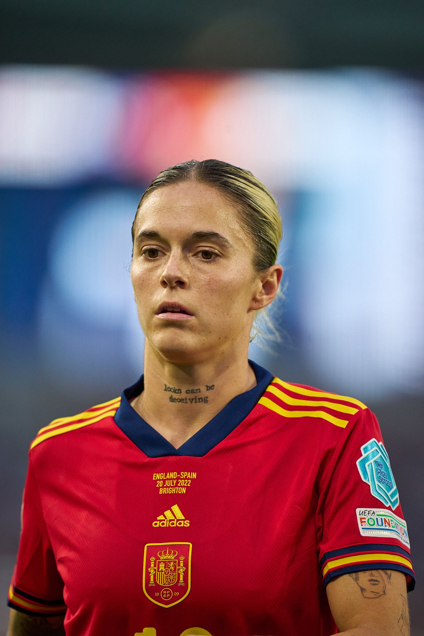 Mari Leon. UEFA Women's Euro 2022. 20th July. England vs Spain.