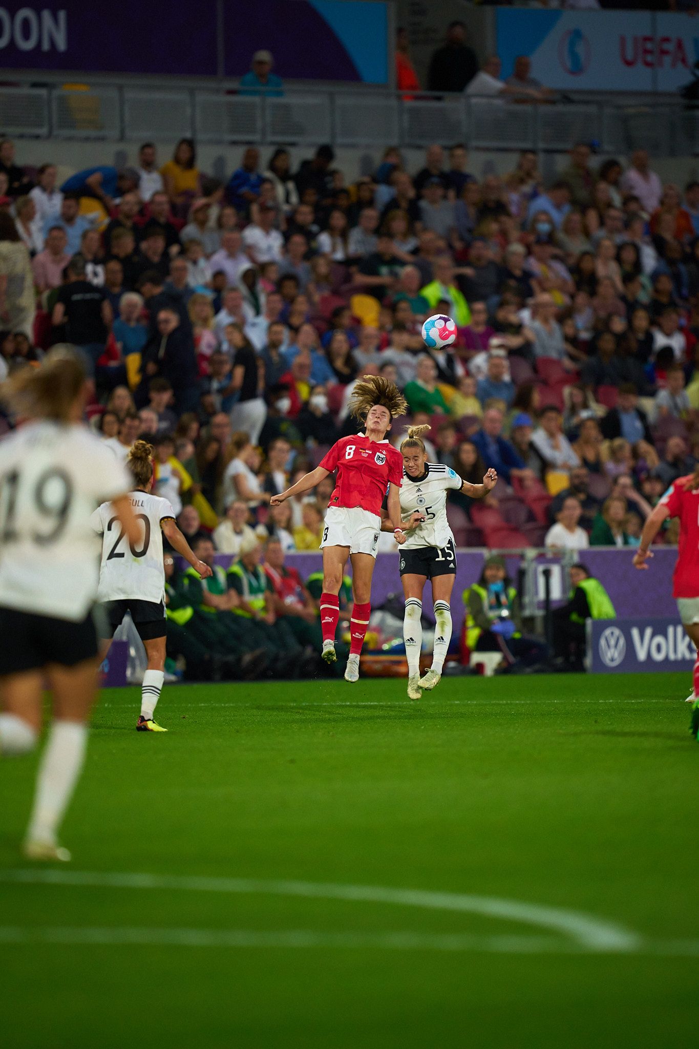 Austria vs Germany. UEFA Women's Euro 2022.