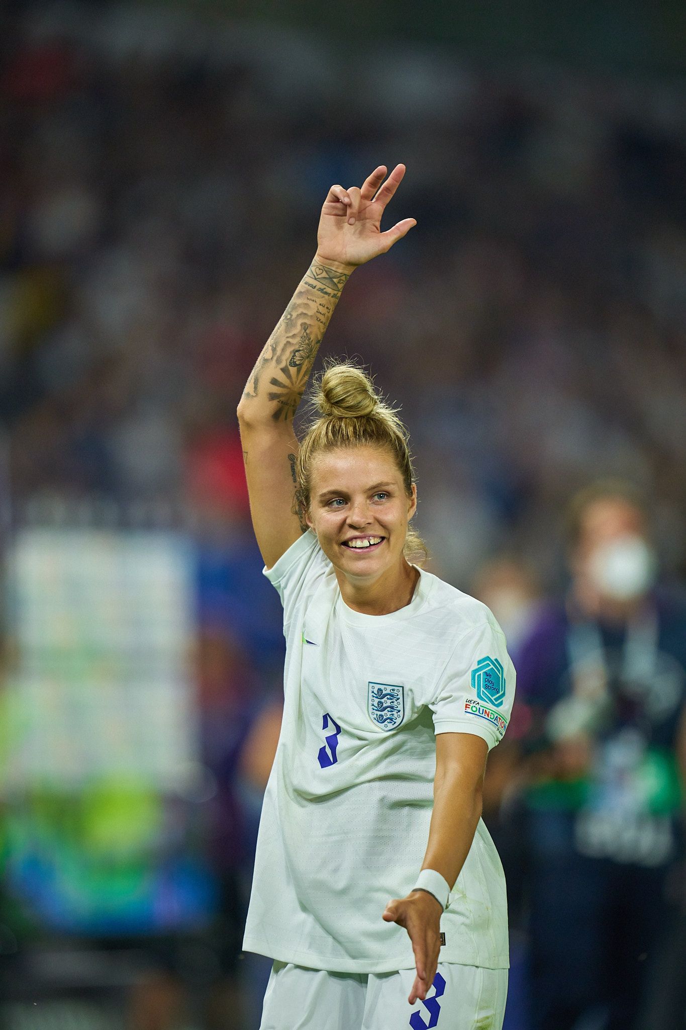 Rachel Daly. UEFA Women's Euro 2022. 20th July. England vs Spain.