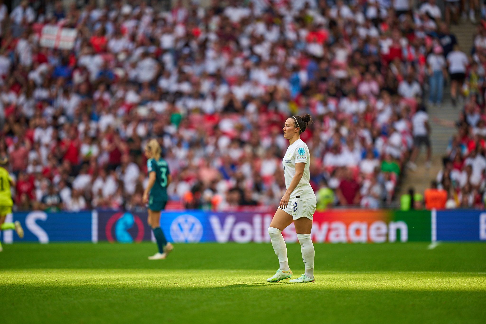 Lucy Bronze. England vs Germany. UEFA Women's Euro 2022 Final.