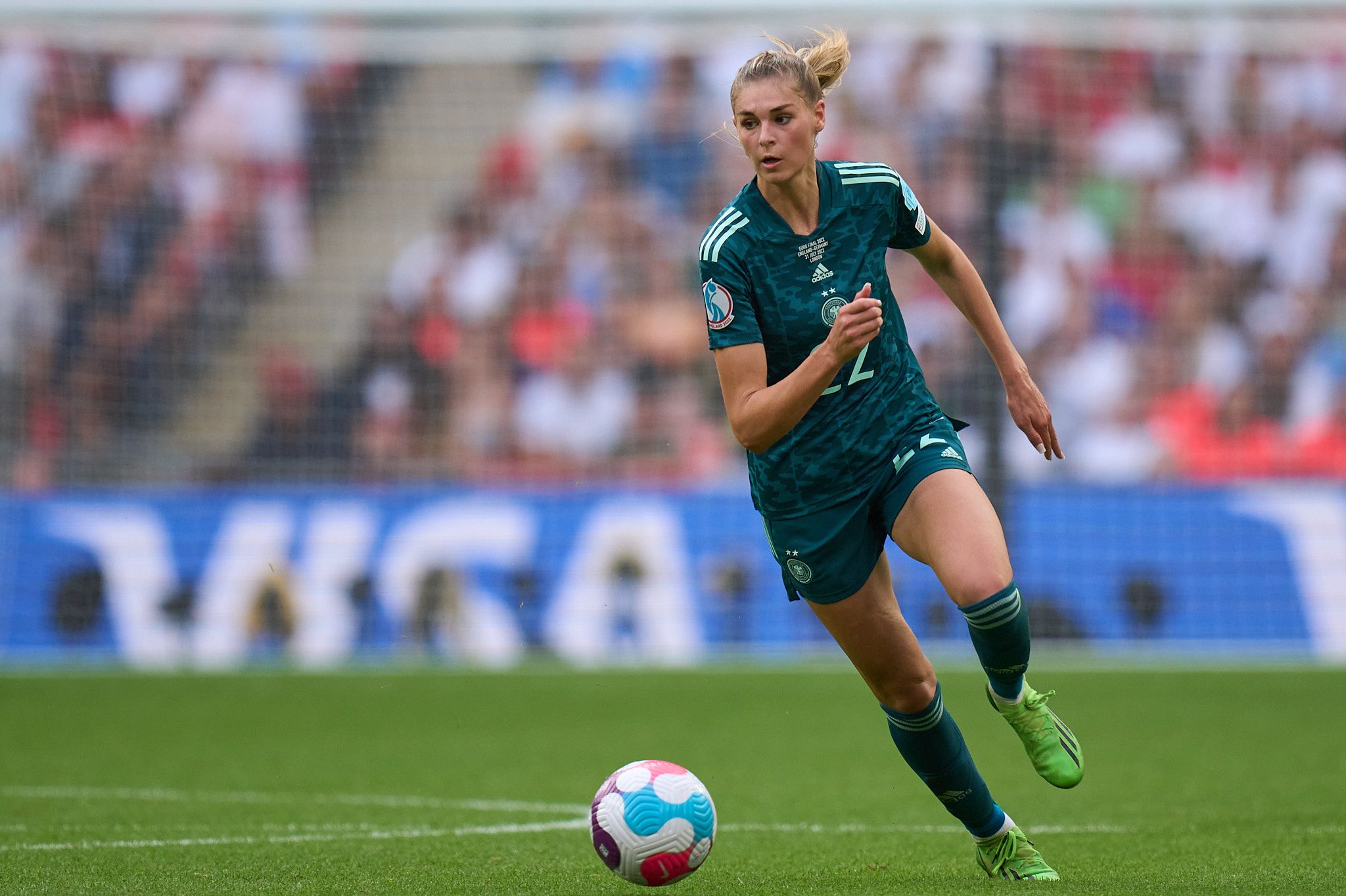 England vs Germany. UEFA Women's Euro 2022 Final.