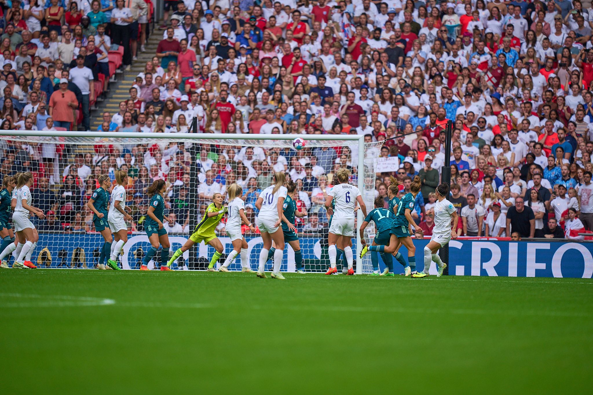 England vs Germany. UEFA Women's Euro 2022 Final.