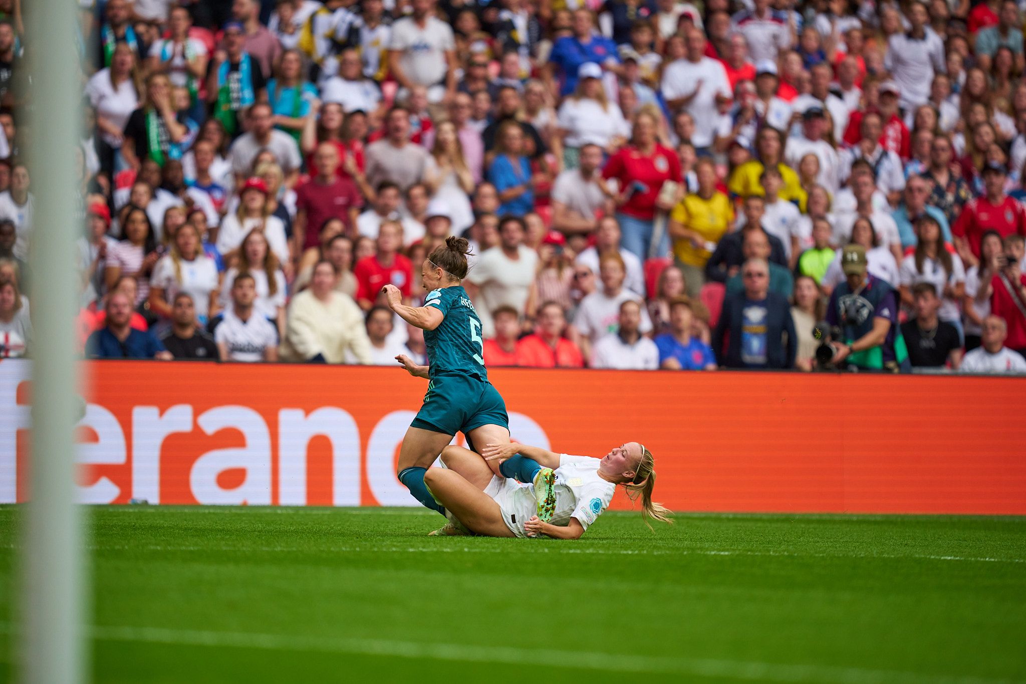 Georgia Stanway. England vs Germany. UEFA Women's Euro 2022 Final.