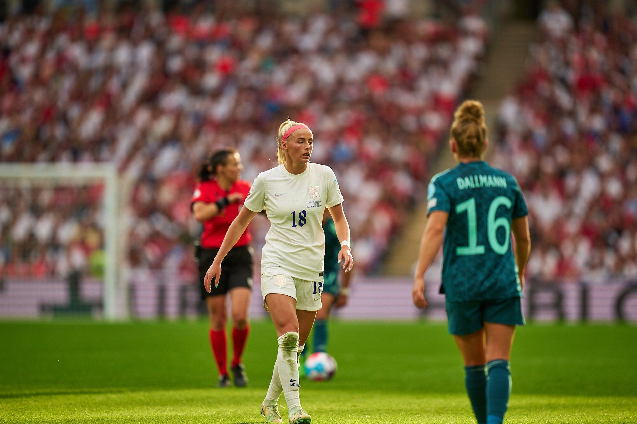 England vs Germany. UEFA Women's Euro 2022 Final.