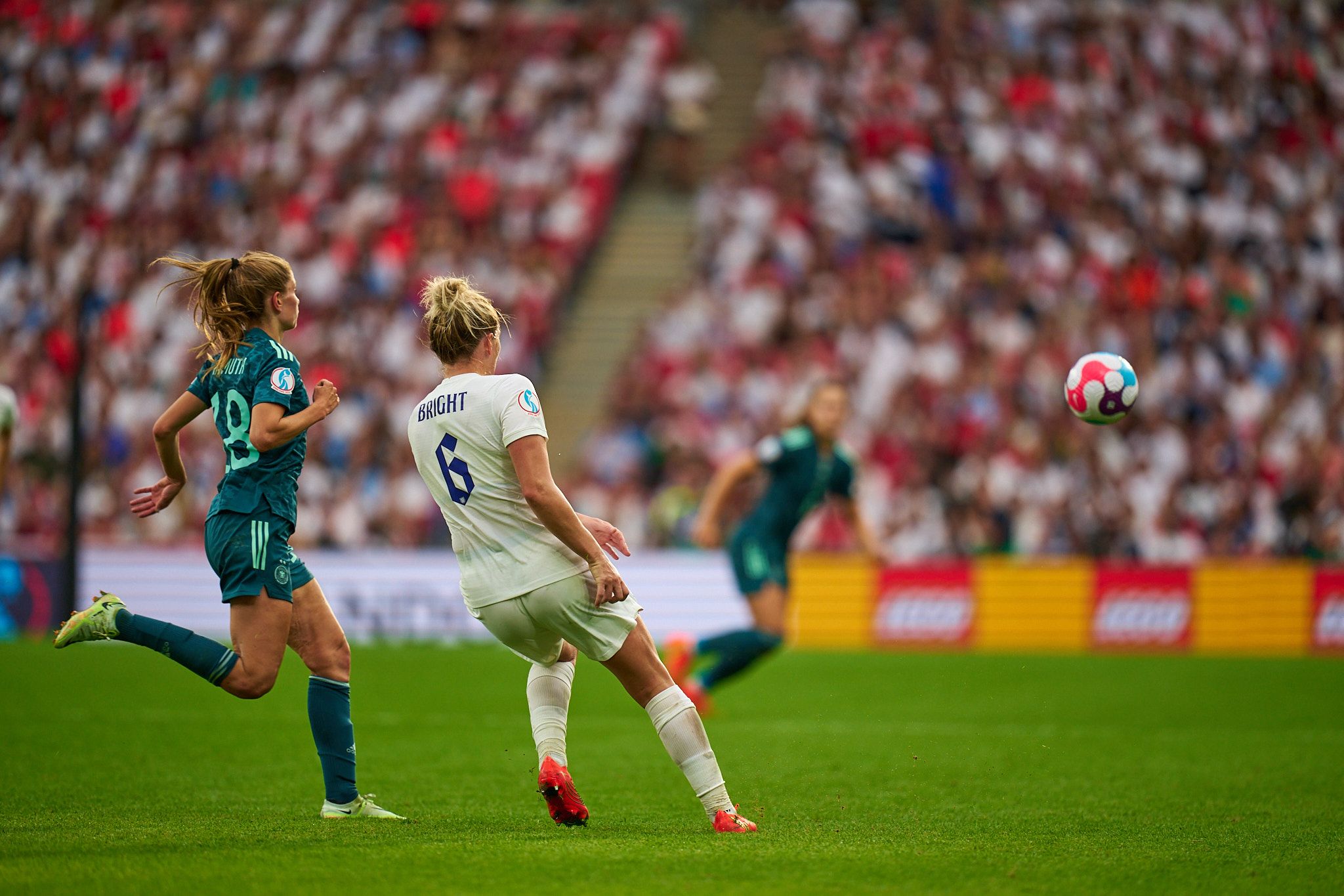 Millie Bright. England vs Germany. UEFA Women's Euro 2022 Final.