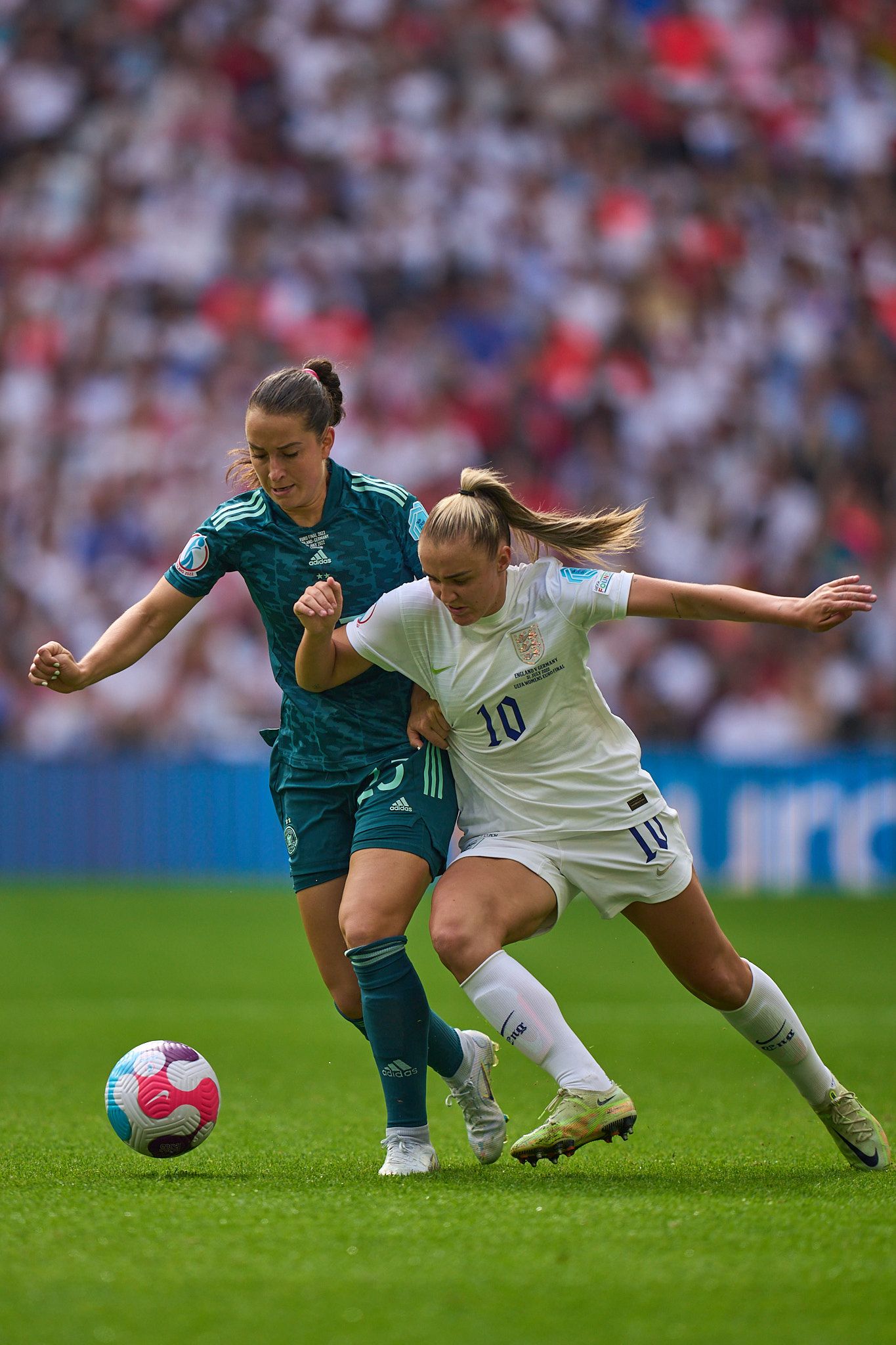 England vs Germany. UEFA Women's Euro 2022 Final.