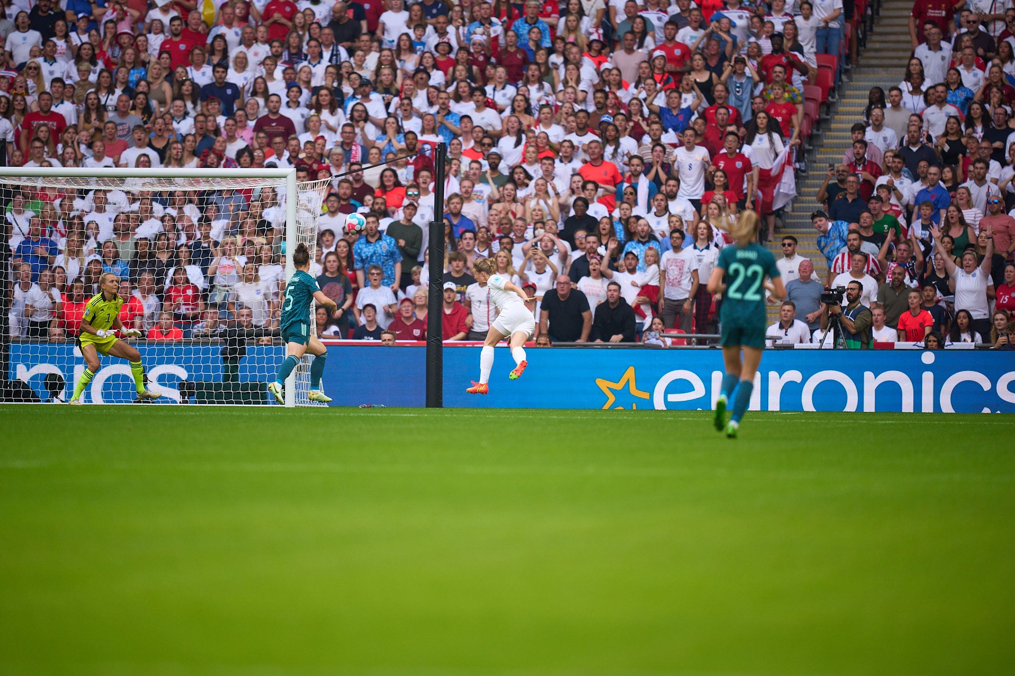 England vs Germany. UEFA Women's Euro 2022 Final.