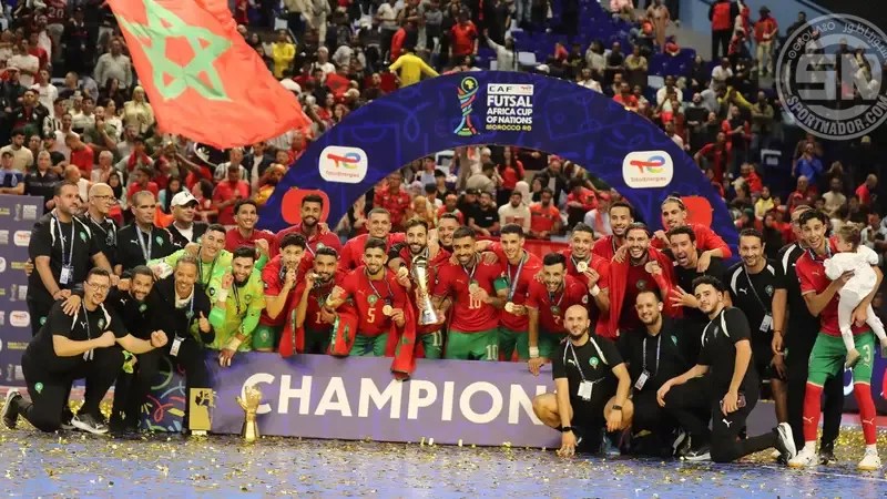 المنتخب المغربي للفوتسال يصعد للمرتبة الخامسة عالمياً للمرة الأولى في تاريخه