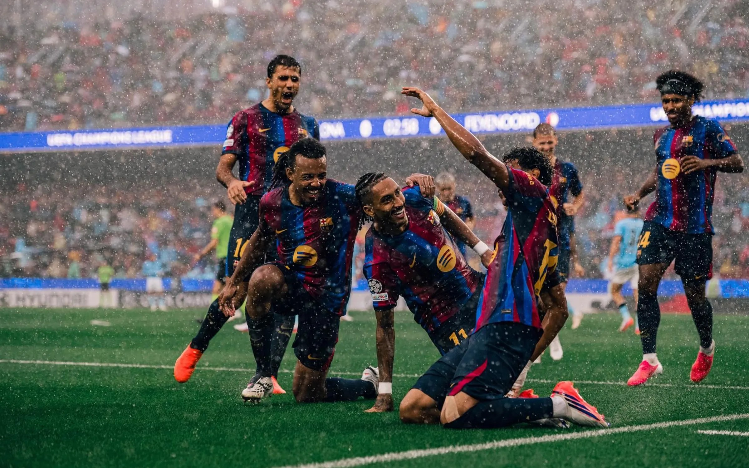 FC Barcelona – Feyenoord: Bailando bajo la lluvia (5-1)